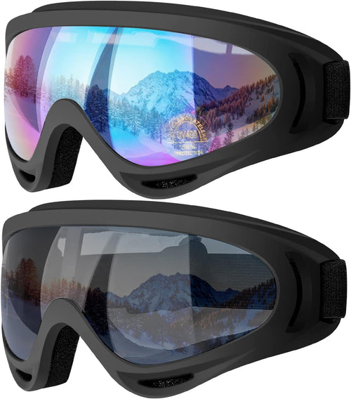 2 Pack Ski Goggles